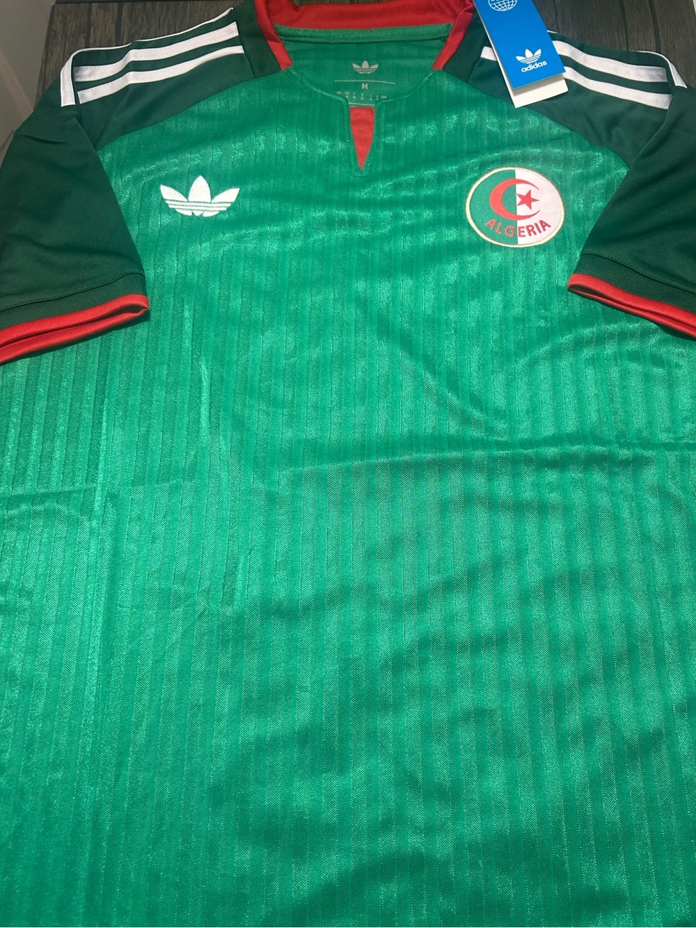 Adidas ALGERIA National Team Men’s JERSEY Sz M,L,XL,2X New w tags